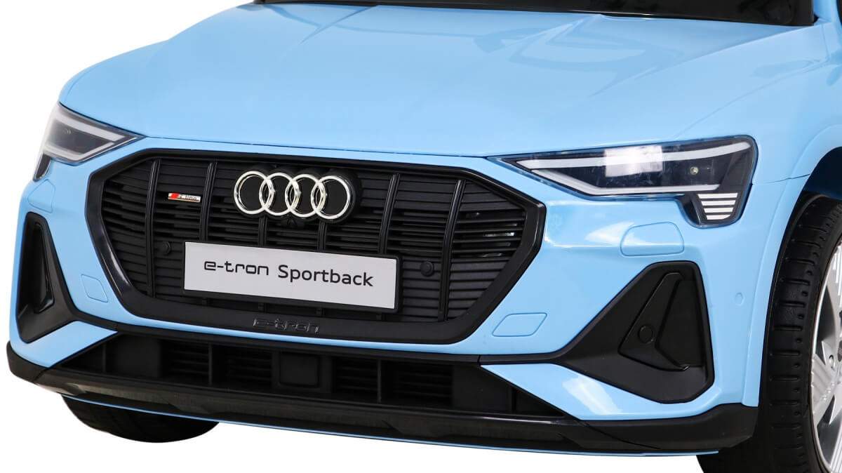 Masinuta electrica pentru copii Audi E-Tron Sportback 4x4 (6688) Albastru - imagine 5
