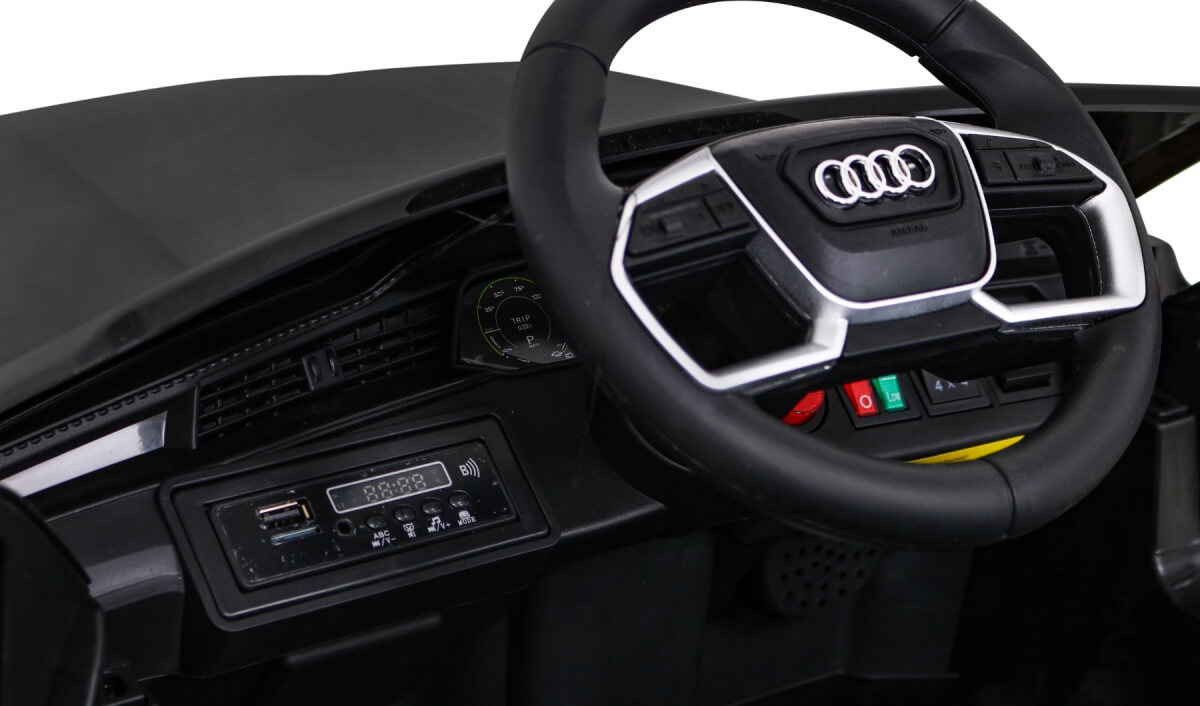 Masinuta electrica pentru copii Audi E-Tron Sportback 4x4 (6688) Negru - imagine 5