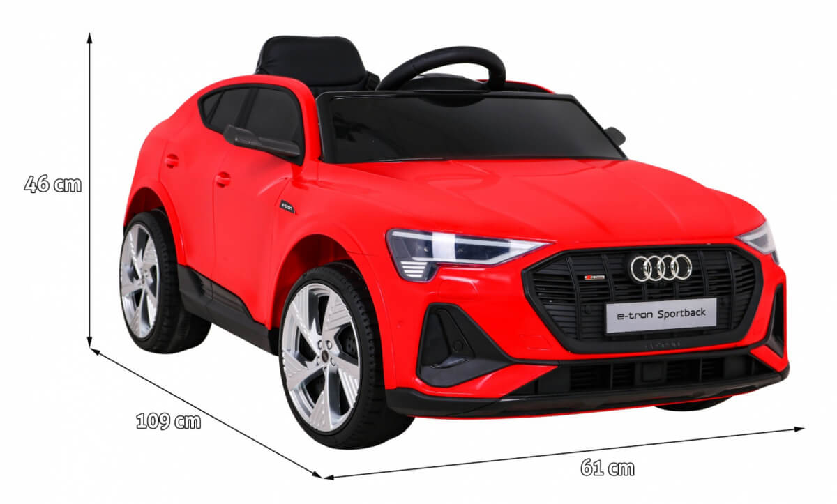 Masinuta electrica pentru copii Audi E-Tron Sportback 4x4 (6688) Rosu - imagine 2