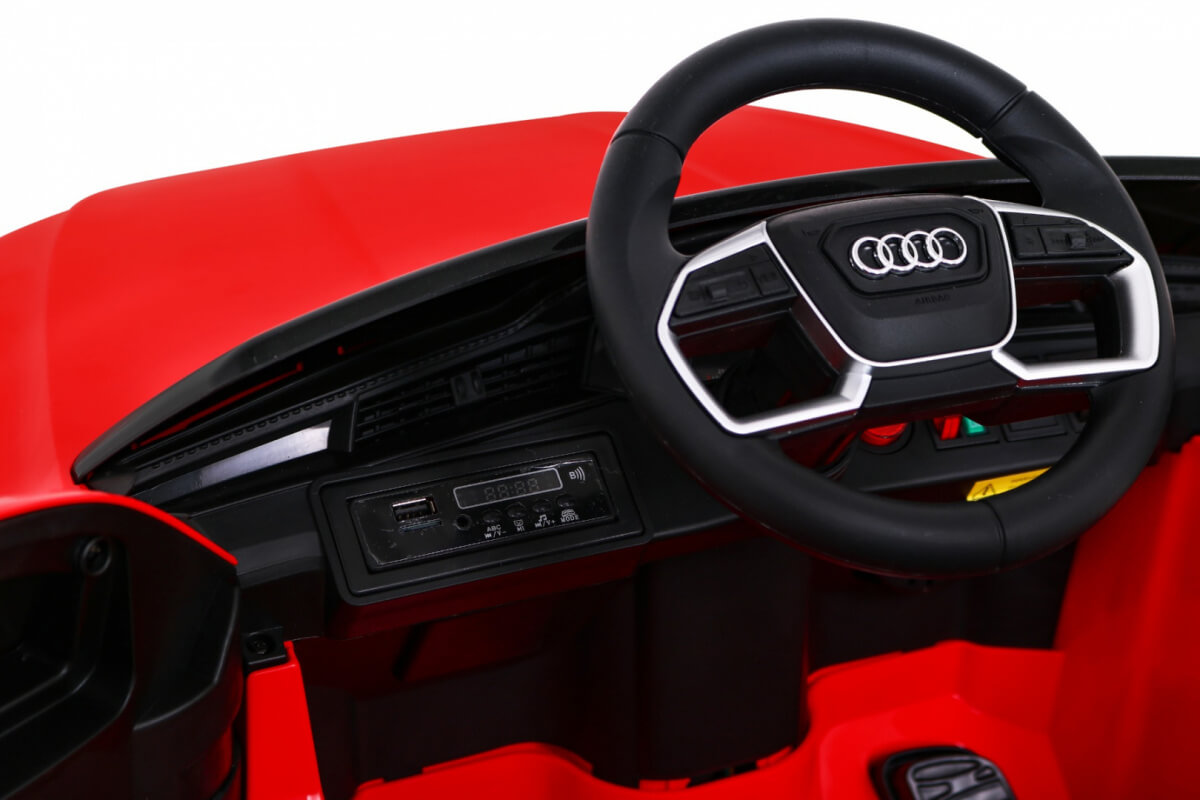 Masinuta electrica pentru copii Audi E-Tron Sportback 4x4 (6688) Rosu - imagine 4