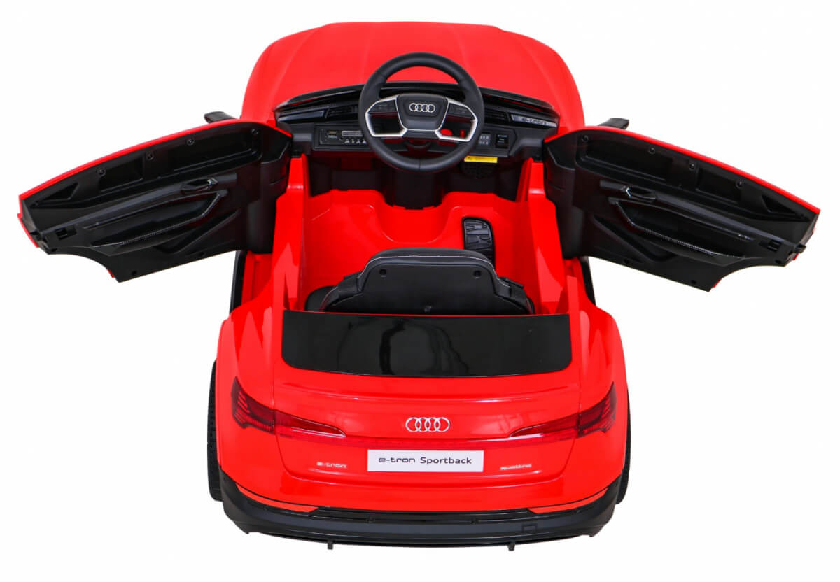 Masinuta electrica pentru copii Audi E-Tron Sportback 4x4 (6688) Rosu - imagine 5