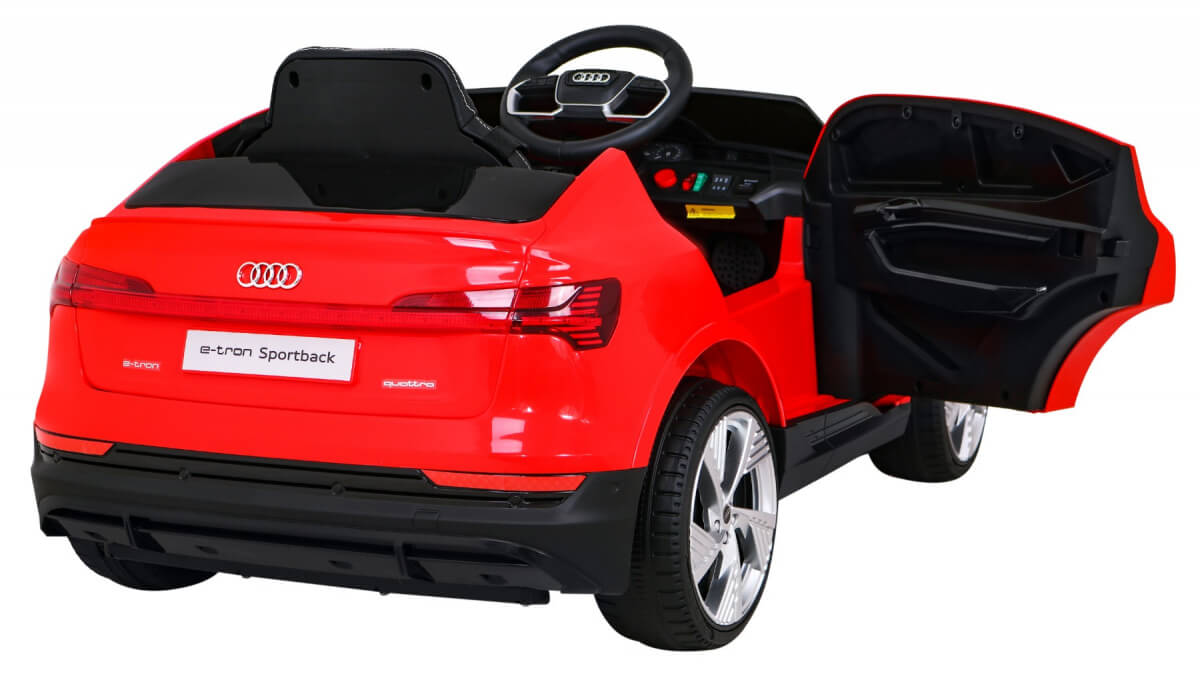 Masinuta electrica pentru copii Audi E-Tron Sportback 4x4 (6688) Rosu - imagine 6