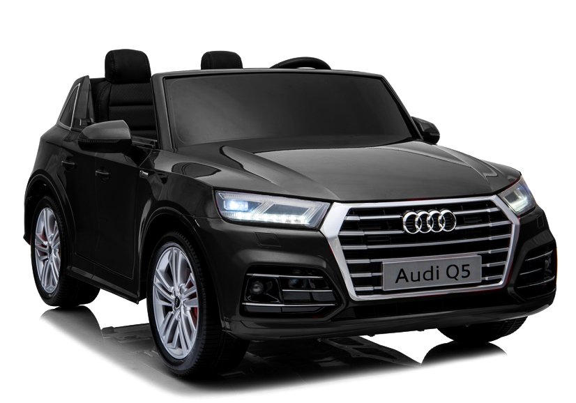 Masinuta electrica pentru copii Audi Q5 XXL cu 2 locuri, ecran LCD, 4x4, Negru - imagine 2