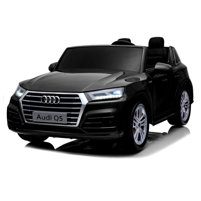 Masinuta electrica pentru copii Audi Q5 XXL cu 2 locuri, ecran LCD, 4x4, Negru