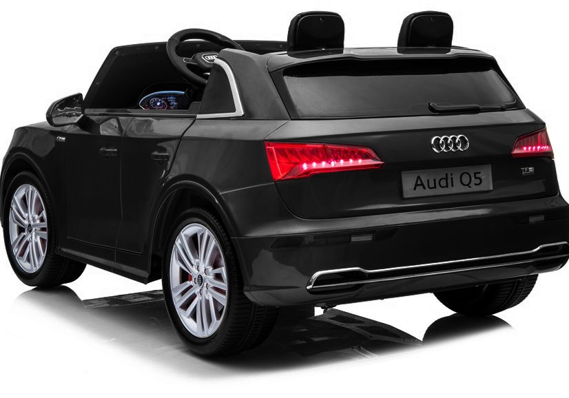 Masinuta electrica pentru copii Audi Q5 XXL cu 2 locuri, ecran LCD, 4x4, Negru - imagine 3