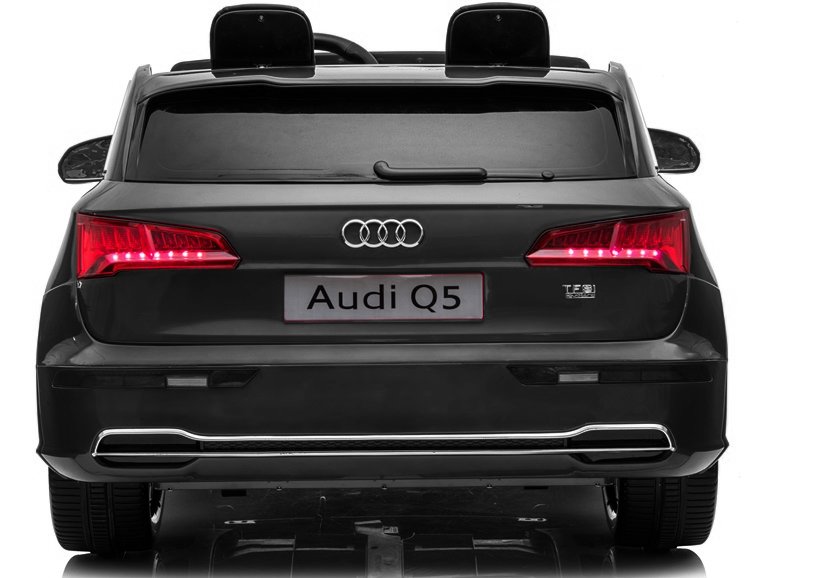 Masinuta electrica pentru copii Audi Q5 XXL cu 2 locuri, ecran LCD, 4x4, Negru - imagine 4