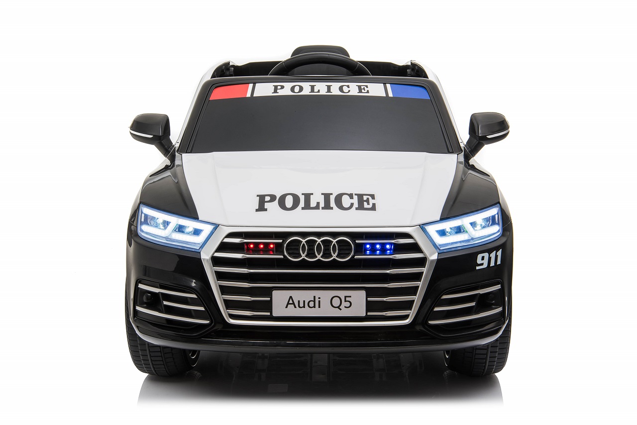 Masinuta electrica pentru copii Audi Q5 POLITIA (S305) Negru - imagine 3