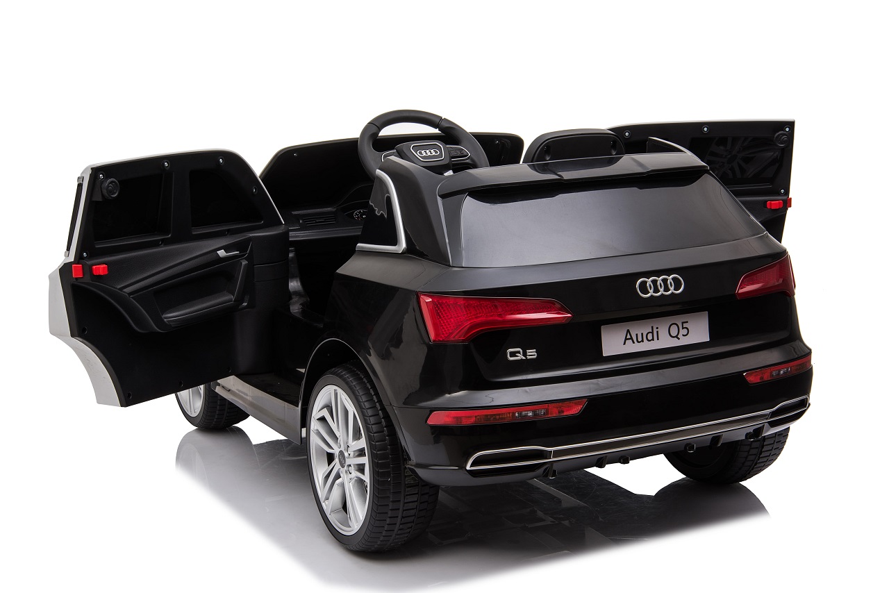 Masinuta electrica pentru copii Audi Q5 POLITIA (S305) Negru - imagine 6
