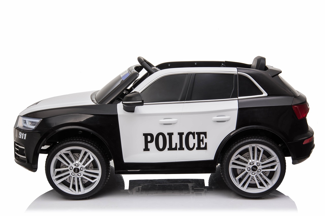 Masinuta electrica pentru copii Audi Q5 POLITIA (S305) Negru - imagine 7