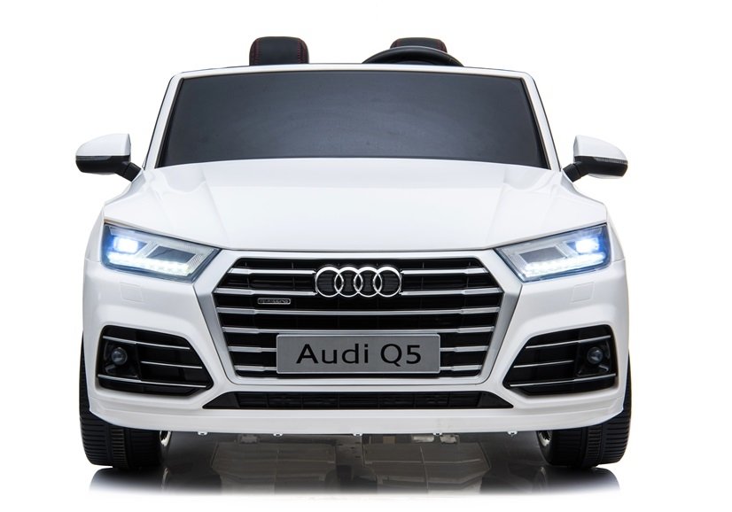 Masinuta electrica pentru copii Audi Q5 XXL cu 2 locuri, ecran LCD, 4x4, Alb - imagine 3