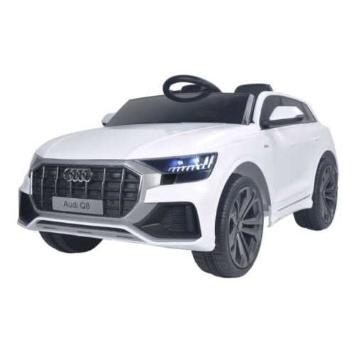 Masinuta electrica pentru copii AUDI Q8 Face lift (11877) Alb