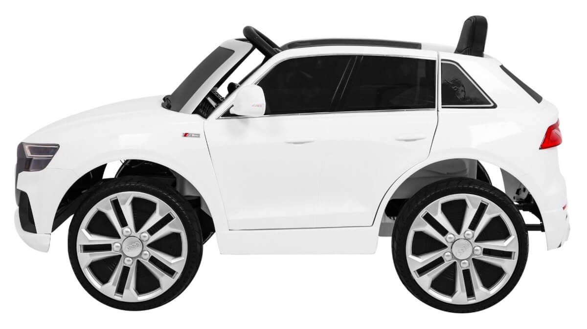 Masinuta electrica pentru copii AUDI Q8 LIFT (2066) Alb - imagine 7