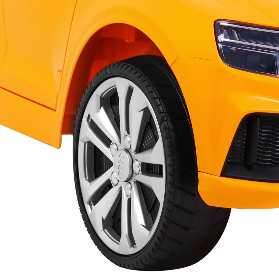 Masinuta electrica pentru copii AUDI Q8 LIFT (2066) Galben - imagine 2