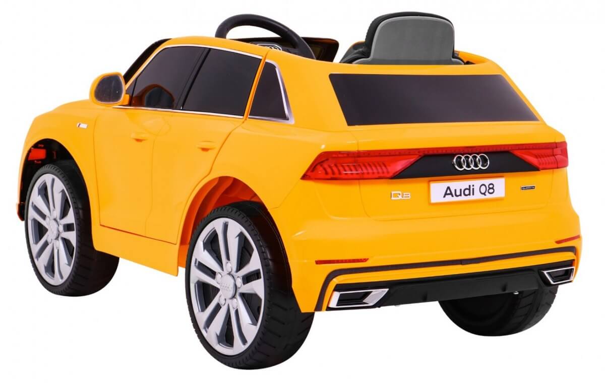 Masinuta electrica pentru copii AUDI Q8 LIFT (2066) Galben - imagine 6