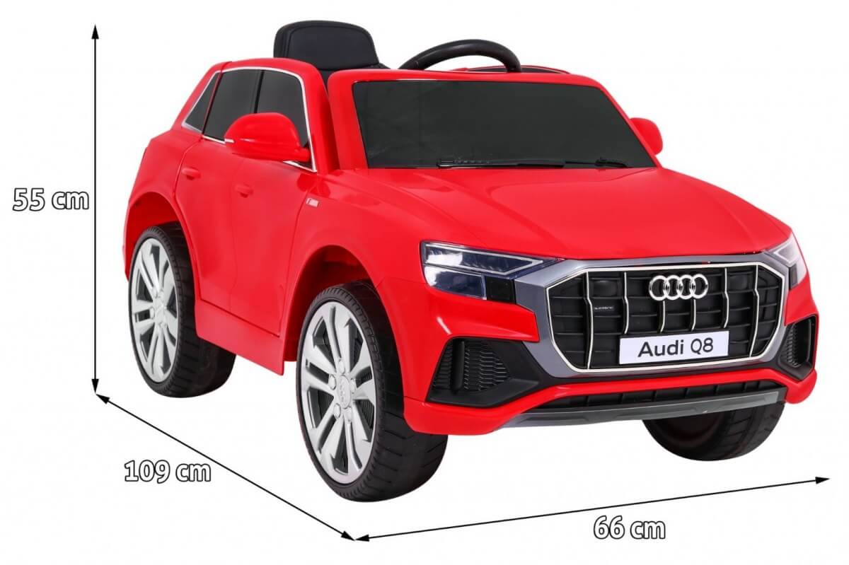 Masinuta electrica pentru copii AUDI Q8 LIFT (2066) Rosu - imagine 3
