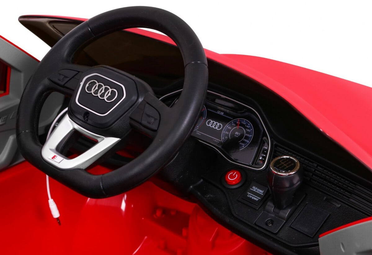 Masinuta electrica pentru copii AUDI Q8 LIFT (2066) Rosu - imagine 8