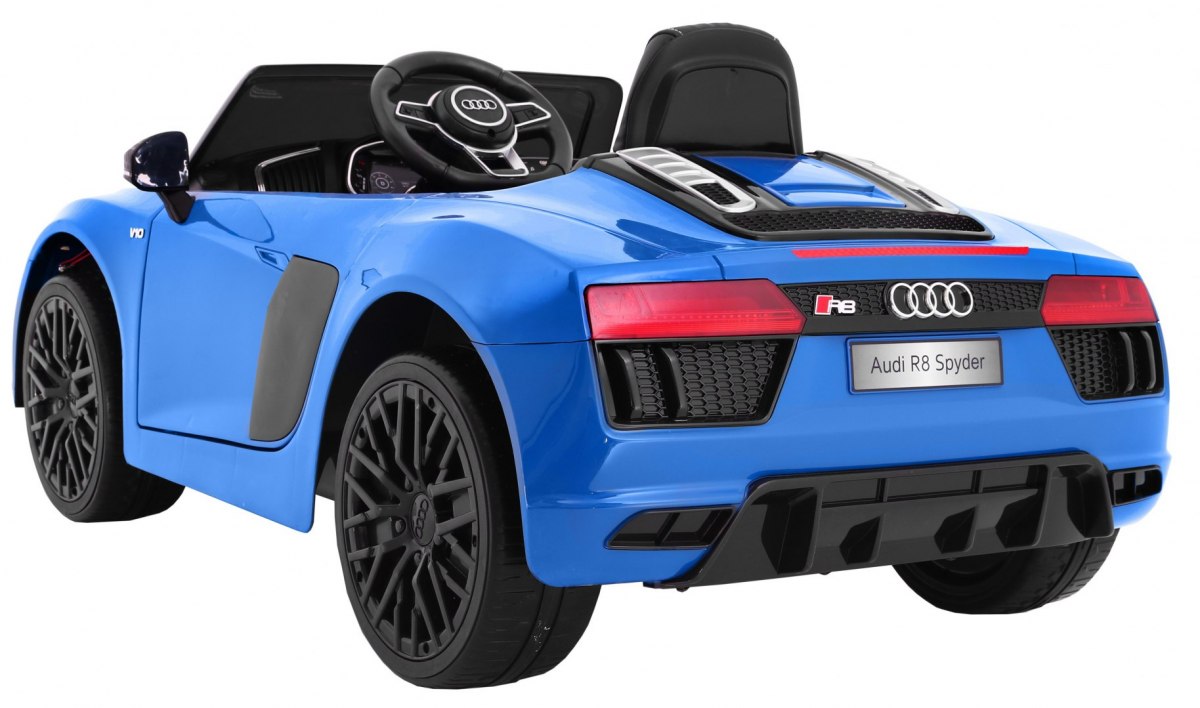 Masinuta eIectrica pentru copii AUDI R8 SPYDER (2198) Albastru metalizat - imagine 5