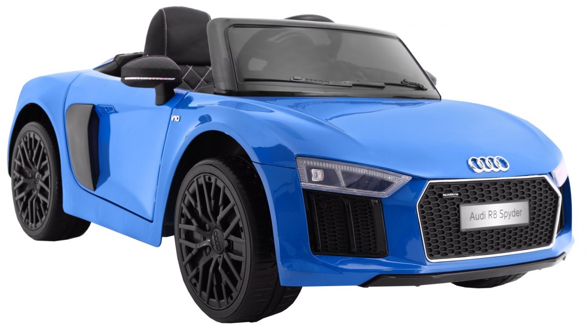 Masinuta eIectrica pentru copii AUDI R8 SPYDER (2198) Albastru metalizat - imagine 6