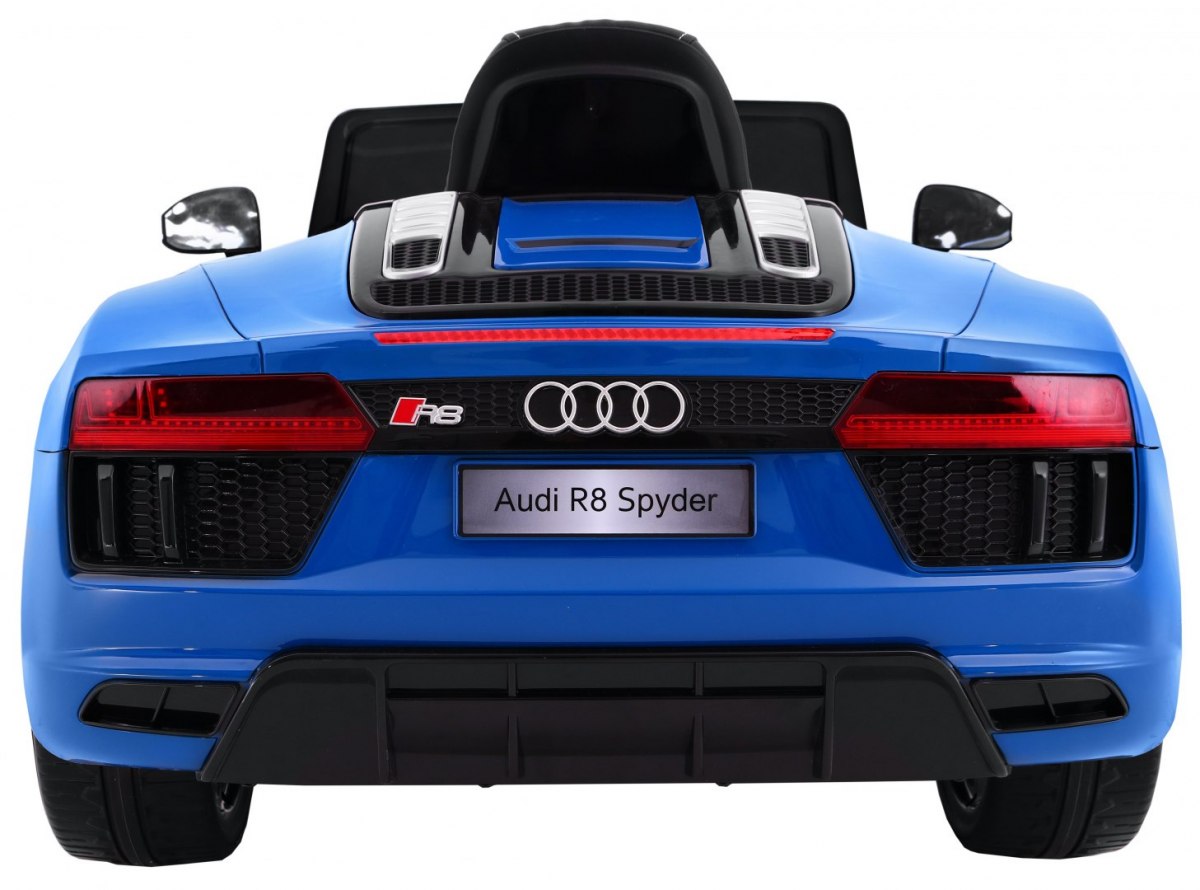 Masinuta eIectrica pentru copii AUDI R8 SPYDER (2198) Albastru metalizat - imagine 3