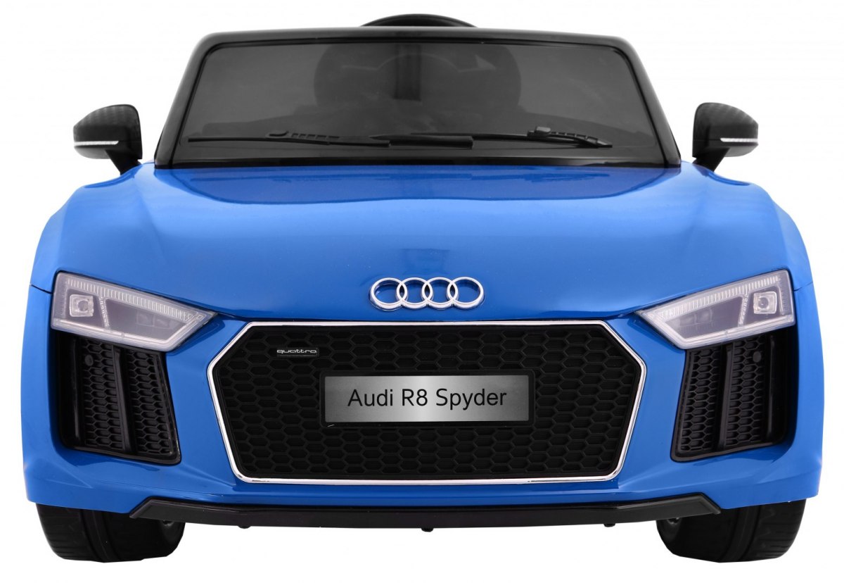 Masinuta eIectrica pentru copii AUDI R8 SPYDER (2198) Albastru metalizat - imagine 2
