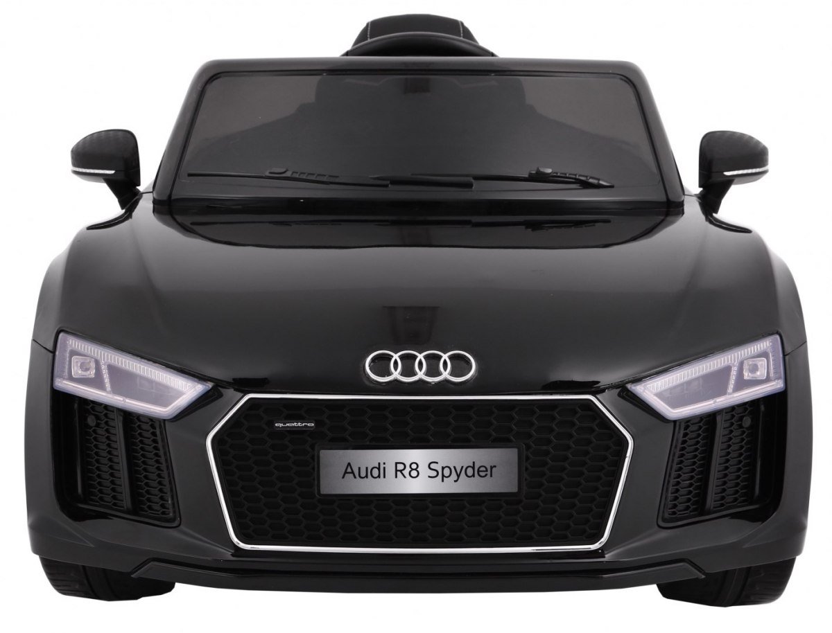 Masinuta eIectrica pentru copii AUDI R8 SPYDER (2198) Negru - imagine 4