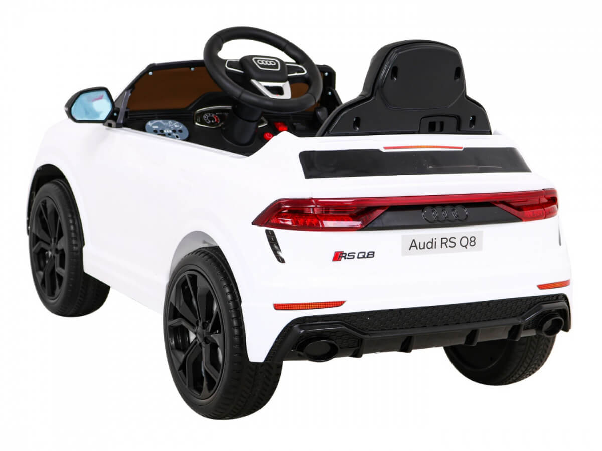 Masinuta electrica pentru copii AUDI RS Q8 (518) Alb - imagine 4