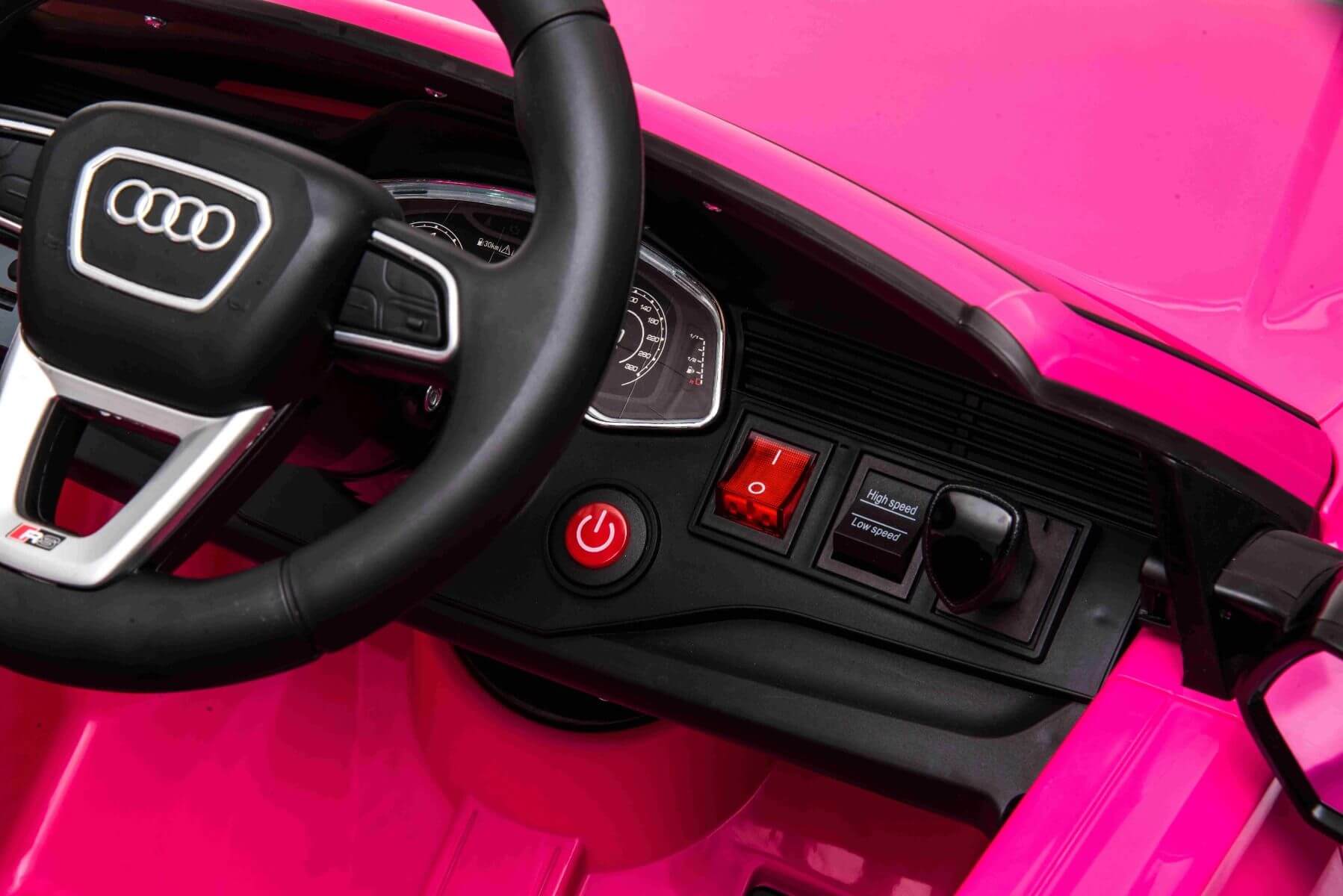 Masinuta electrica pentru copii AUDI RS Q8 (518) Roz - imagine 4