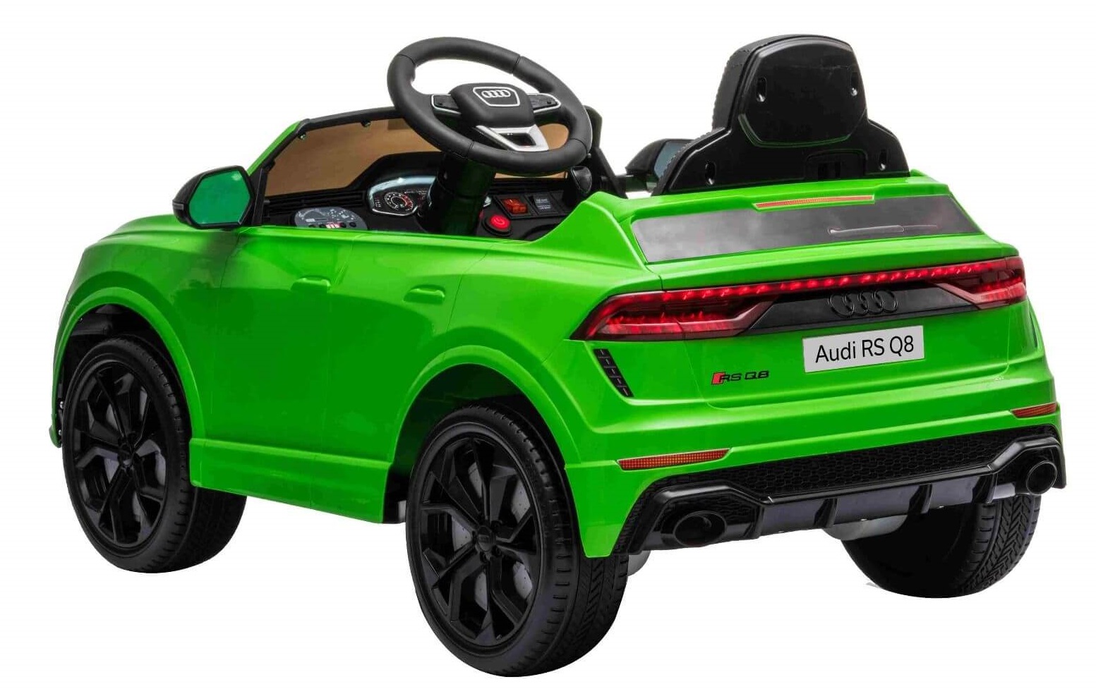 Masinuta electrica pentru copii AUDI RS Q8 (518) Verde - imagine 2
