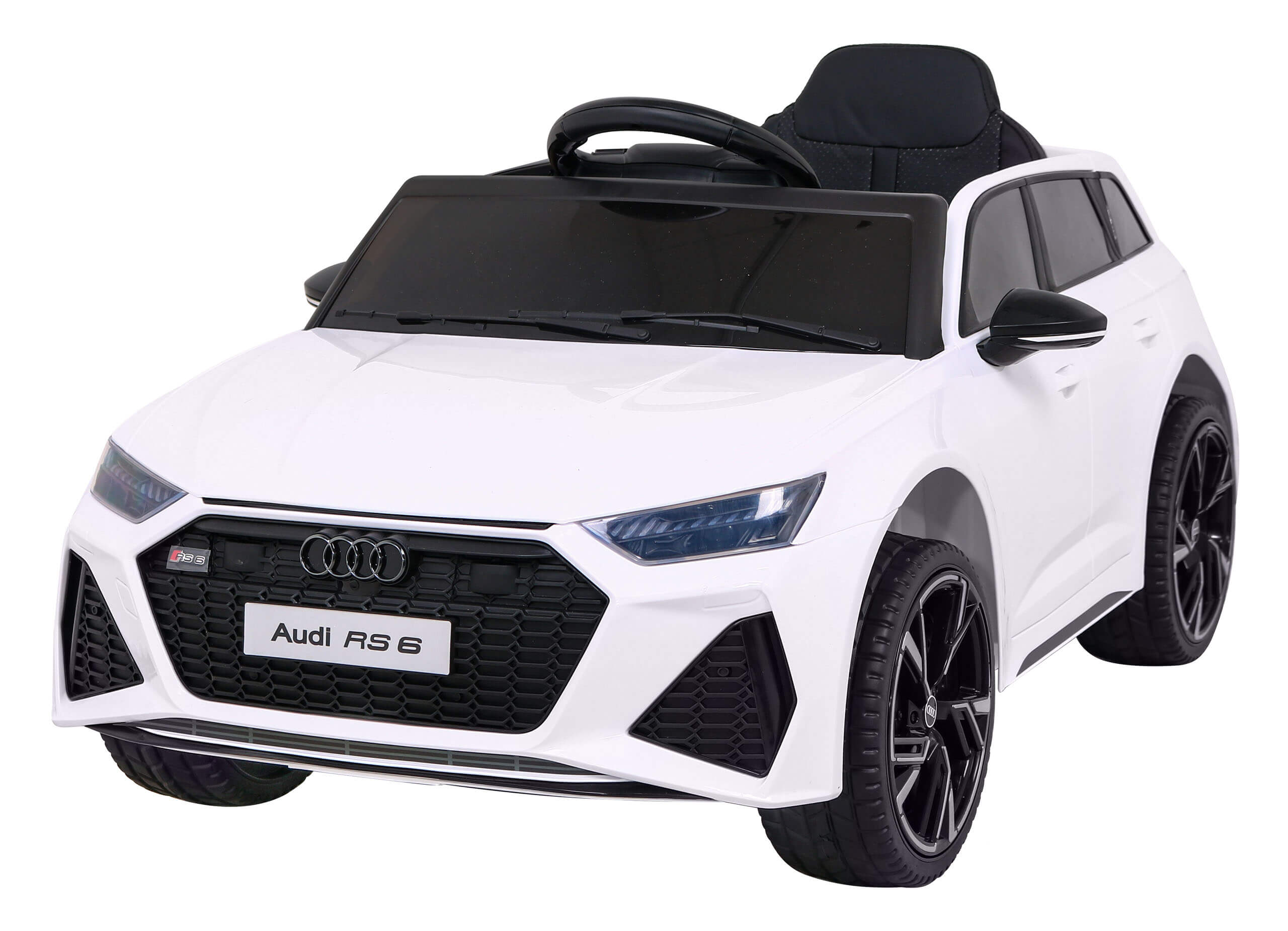 Masinuta electrica pentru copii Audi RS6 12V (BRD-2118) Alb