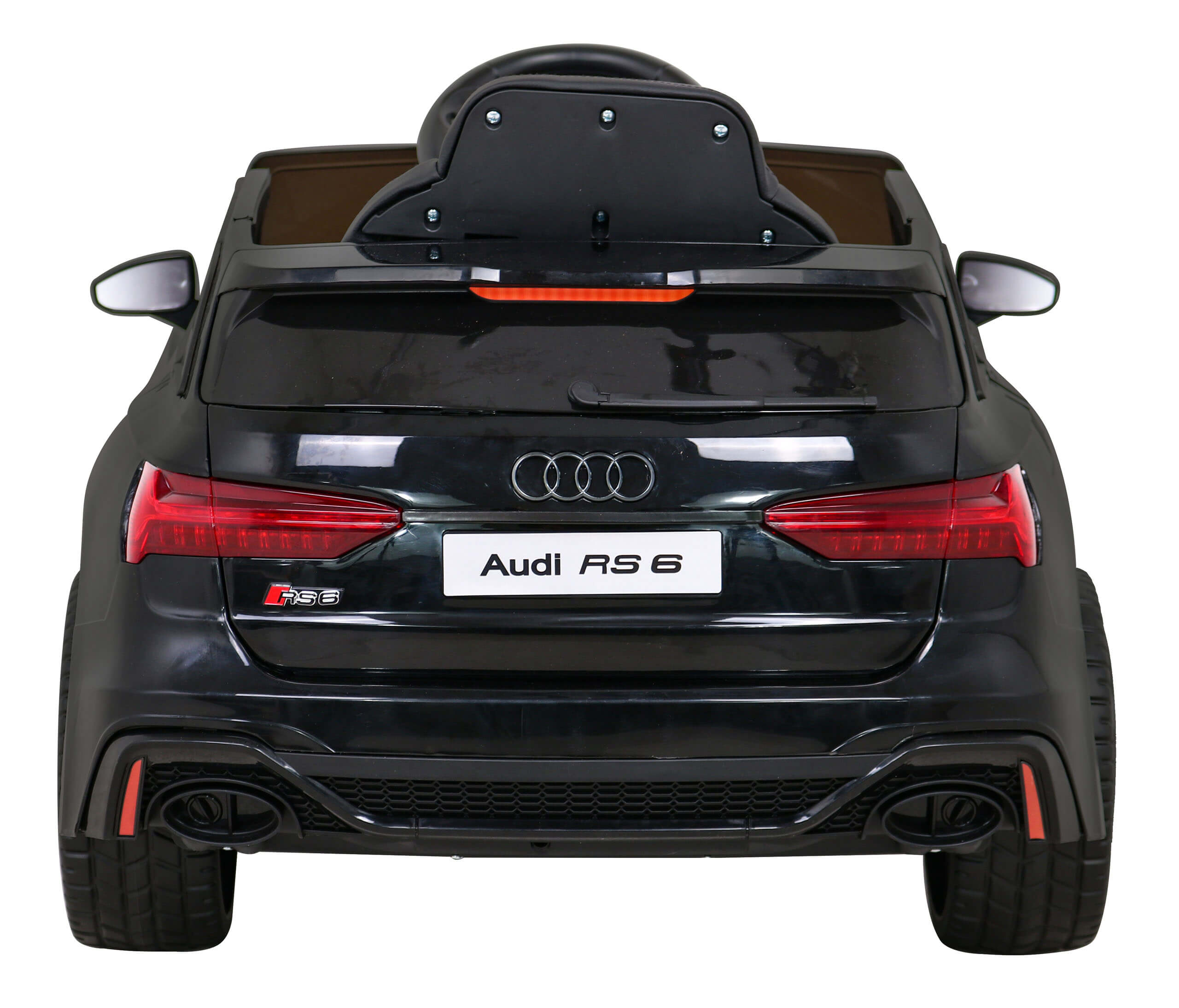 Masinuta electrica pentru copii Audi RS6 12V (BRD-2118) Negru - imagine 6