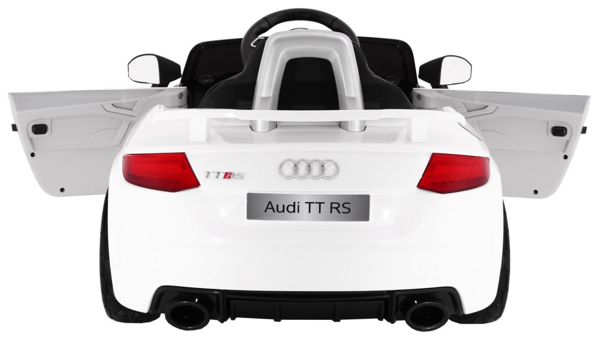 Masinuta electrica pentru copii AUDI TT RS QUATTRO (JJ1198) Alb - imagine 7