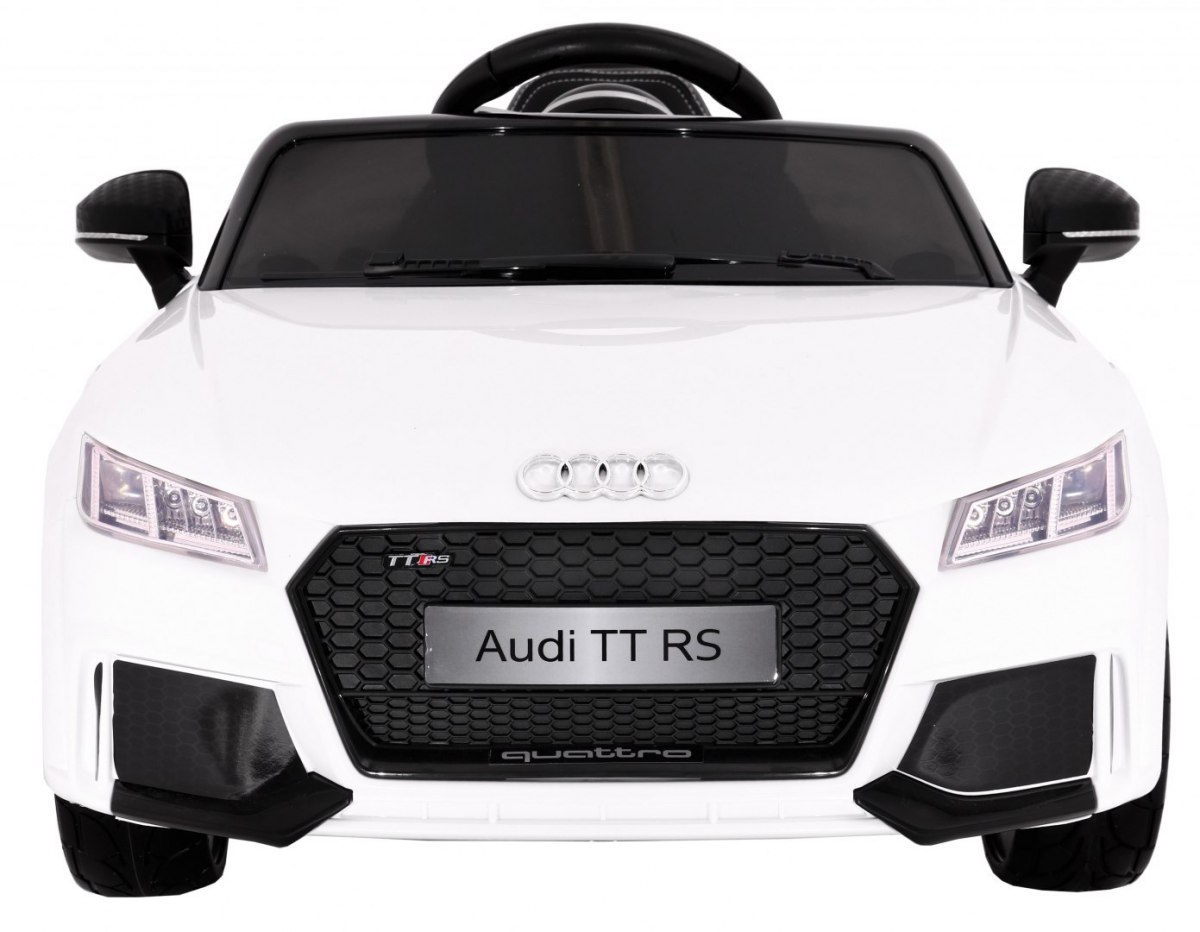 Masinuta electrica pentru copii AUDI TT RS QUATTRO (JJ1198) Alb - imagine 3