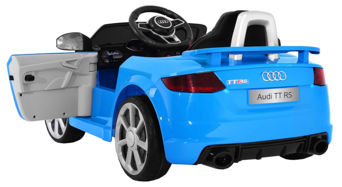 Masinuta electrica pentru copii AUDI TT RS QUATTRO (JJ1198) Albastru - imagine 3