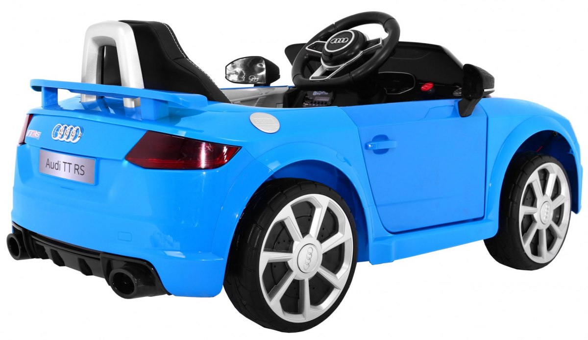 Masinuta electrica pentru copii AUDI TT RS QUATTRO (JJ1198) Albastru - imagine 4