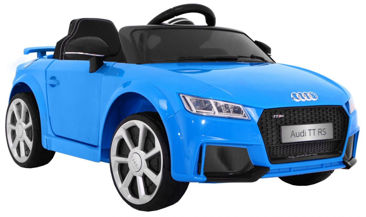 Masinuta electrica pentru copii AUDI TT RS QUATTRO (JJ1198) Albastru - imagine 2