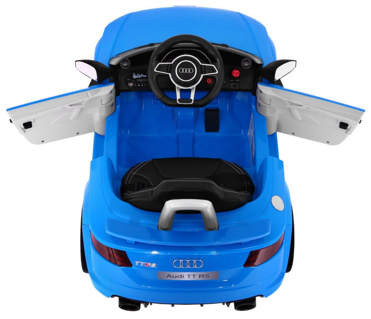 Masinuta electrica pentru copii AUDI TT RS QUATTRO (JJ1198) Albastru - imagine 5