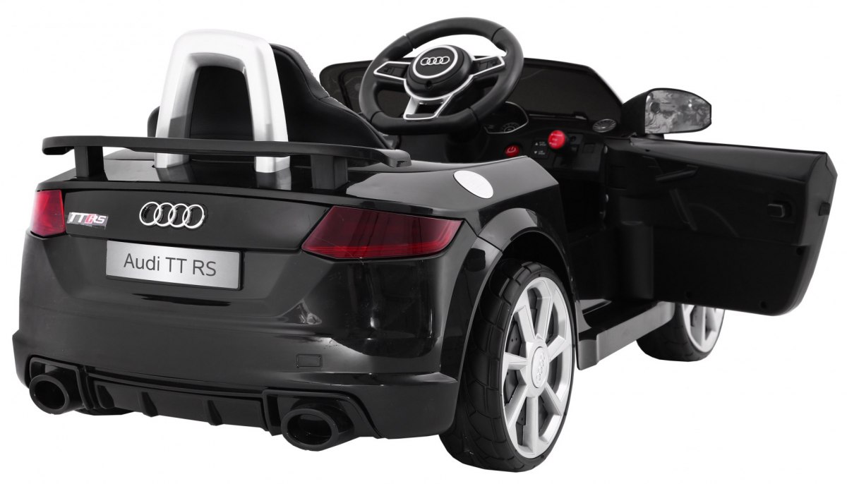 Masinuta electrica pentru copii AUDI TT RS QUATTRO (JJ1198) Negru - imagine 3