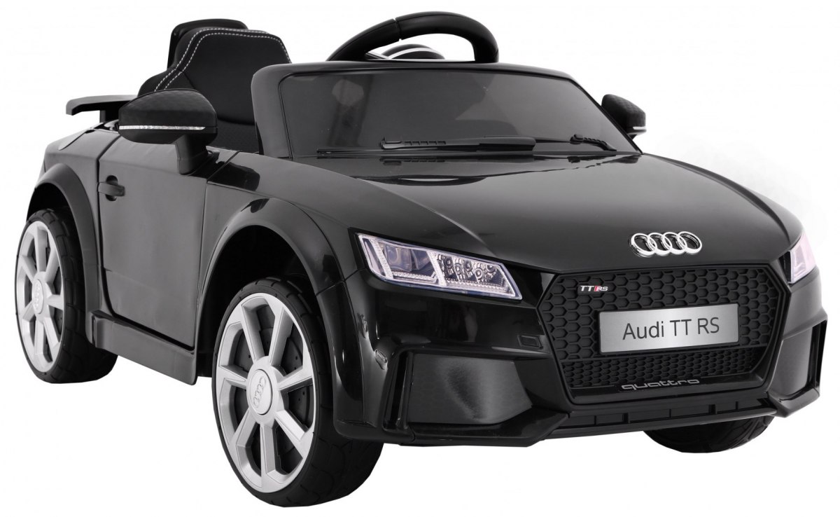 Masinuta electrica pentru copii AUDI TT RS QUATTRO (JJ1198) Negru - imagine 2