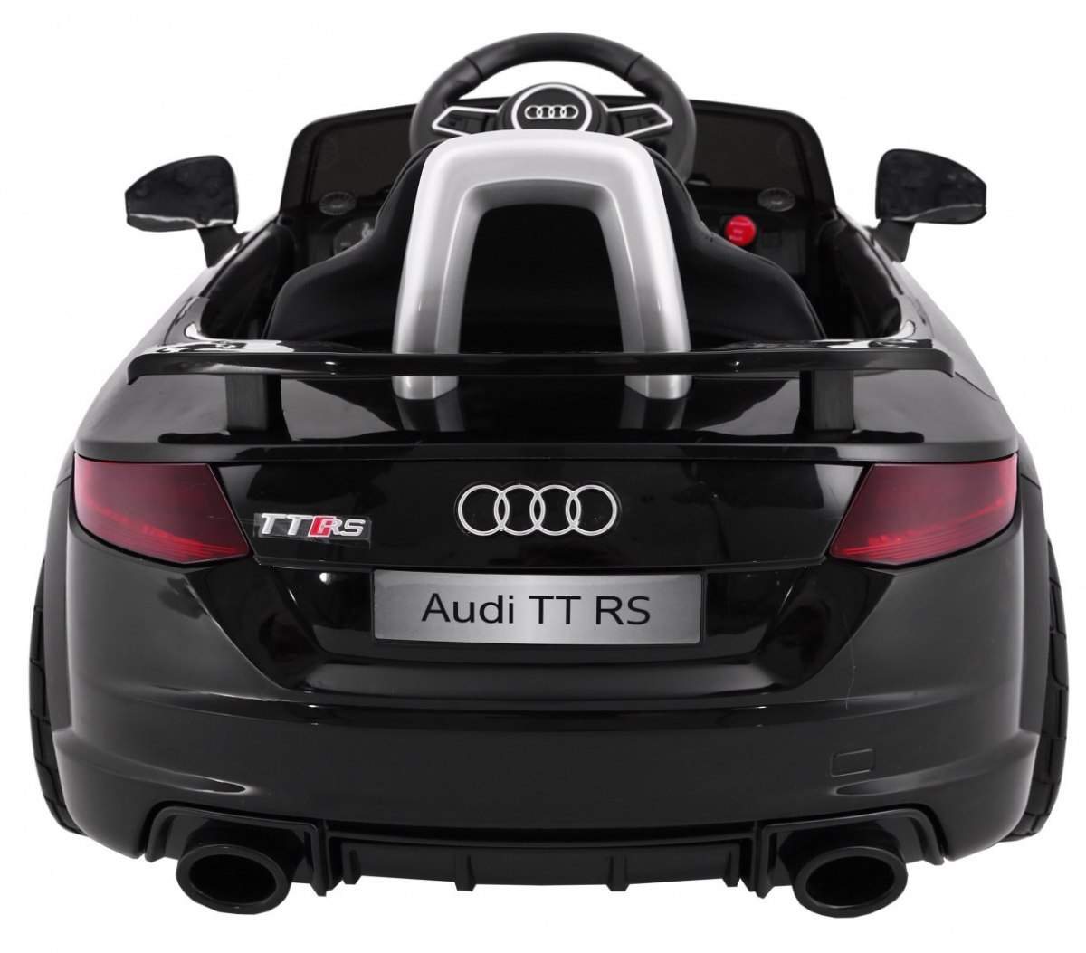 Masinuta electrica pentru copii AUDI TT RS QUATTRO (JJ1198) Negru - imagine 5