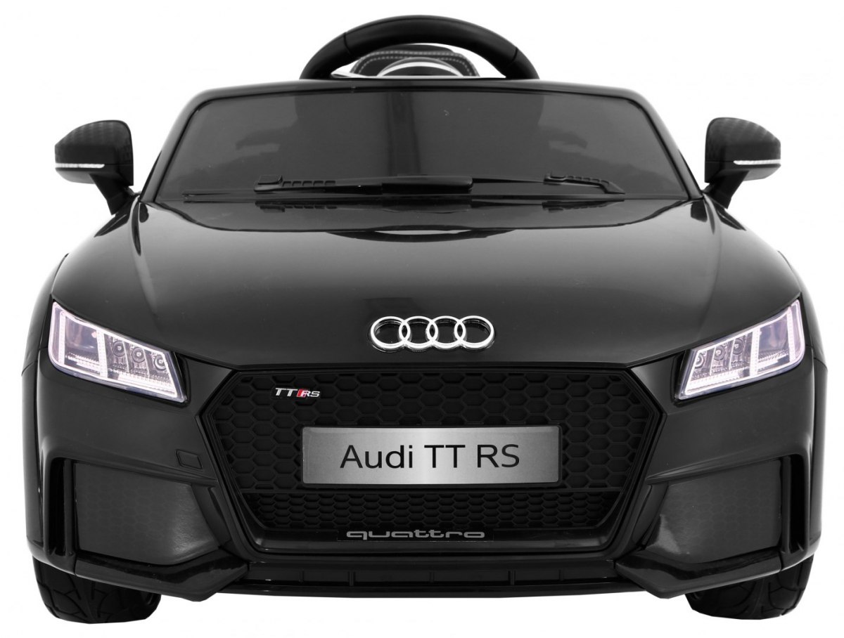 Masinuta electrica pentru copii AUDI TT RS QUATTRO (JJ1198) Negru - imagine 9