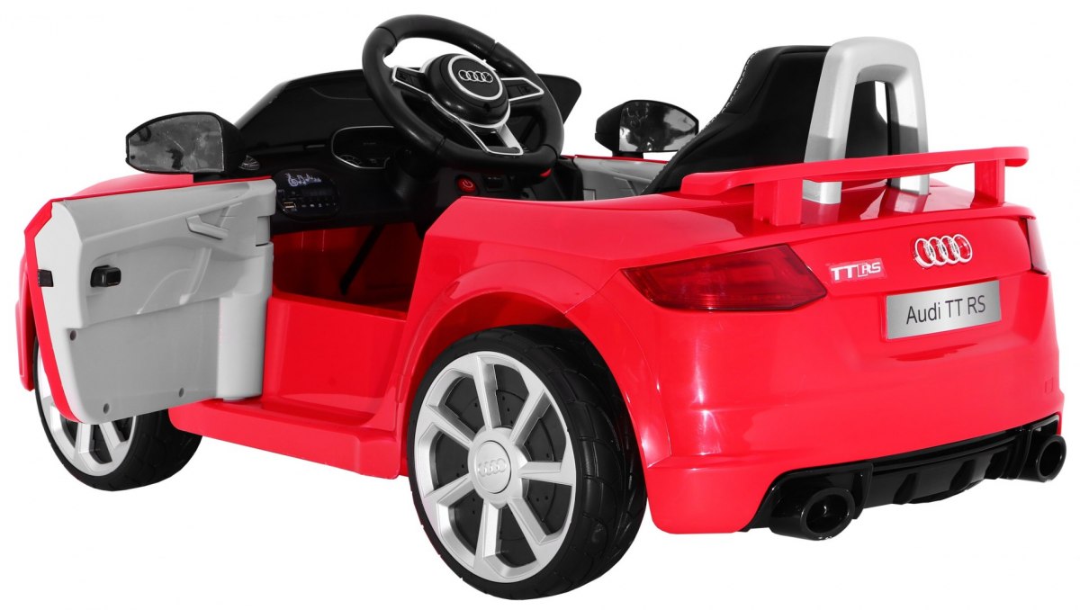 Masinuta electrica pentru copii AUDI TT RS QUATTRO (JJ1198) Rosu - imagine 3