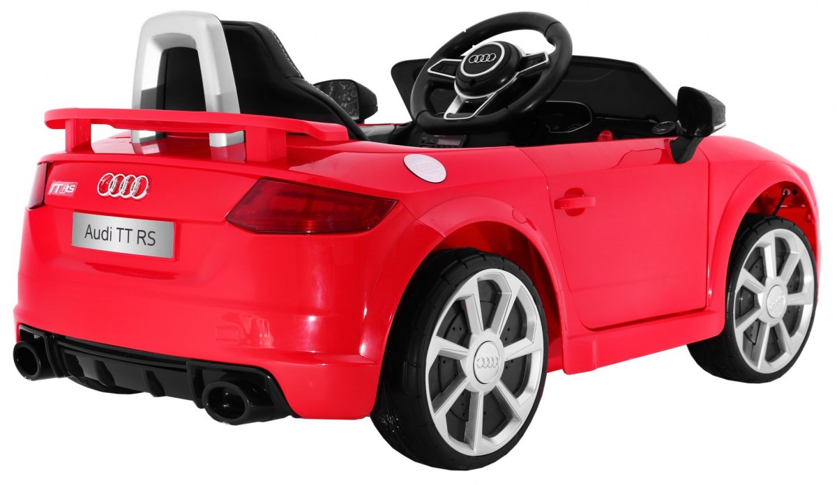 Masinuta electrica pentru copii AUDI TT RS QUATTRO (JJ1198) Rosu - imagine 4