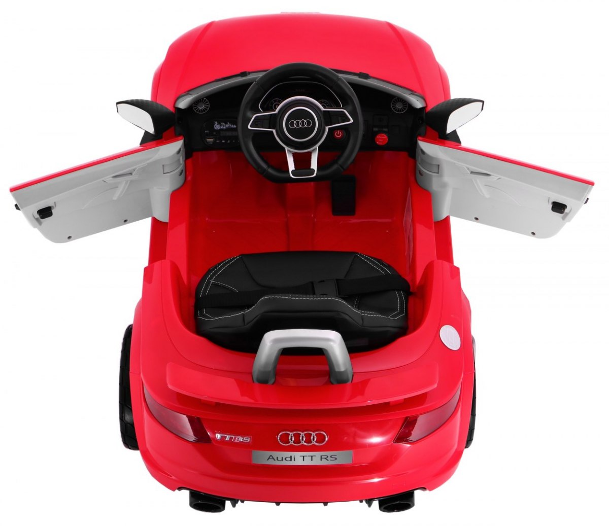Masinuta electrica pentru copii AUDI TT RS QUATTRO (JJ1198) Rosu - imagine 5