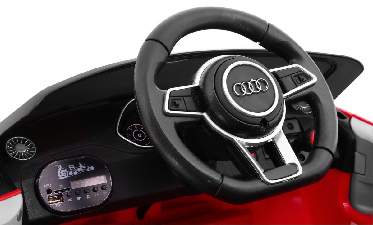 Masinuta electrica pentru copii AUDI TT RS QUATTRO (JJ1198) Rosu - imagine 6