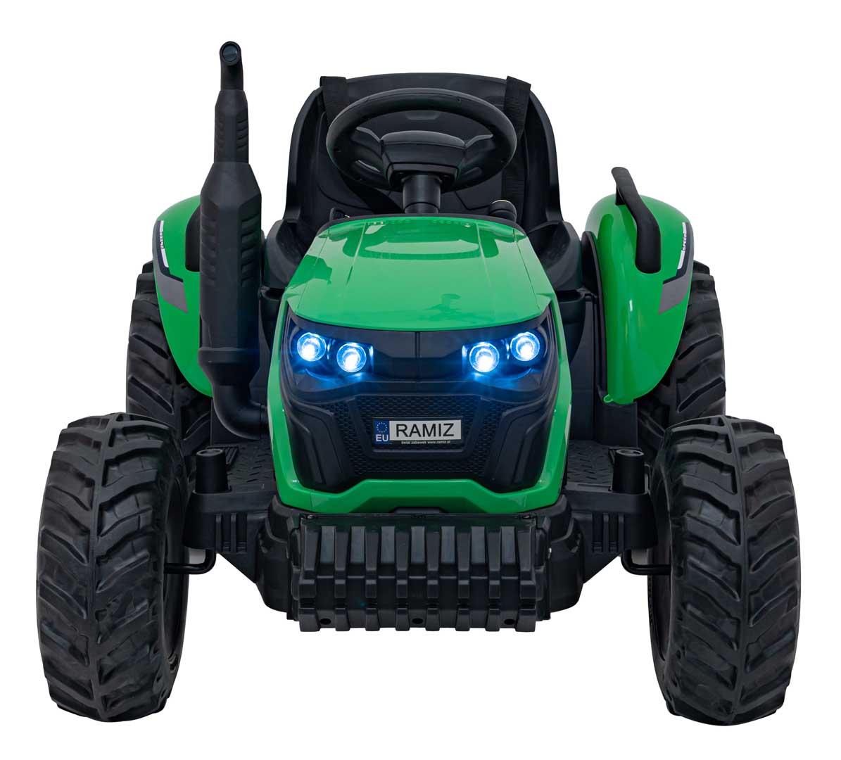 Masinuta eIectrica pentru copii Autokids FARMER TRUCK GROW 1804 24V 200W (306) Verde - imagine 2