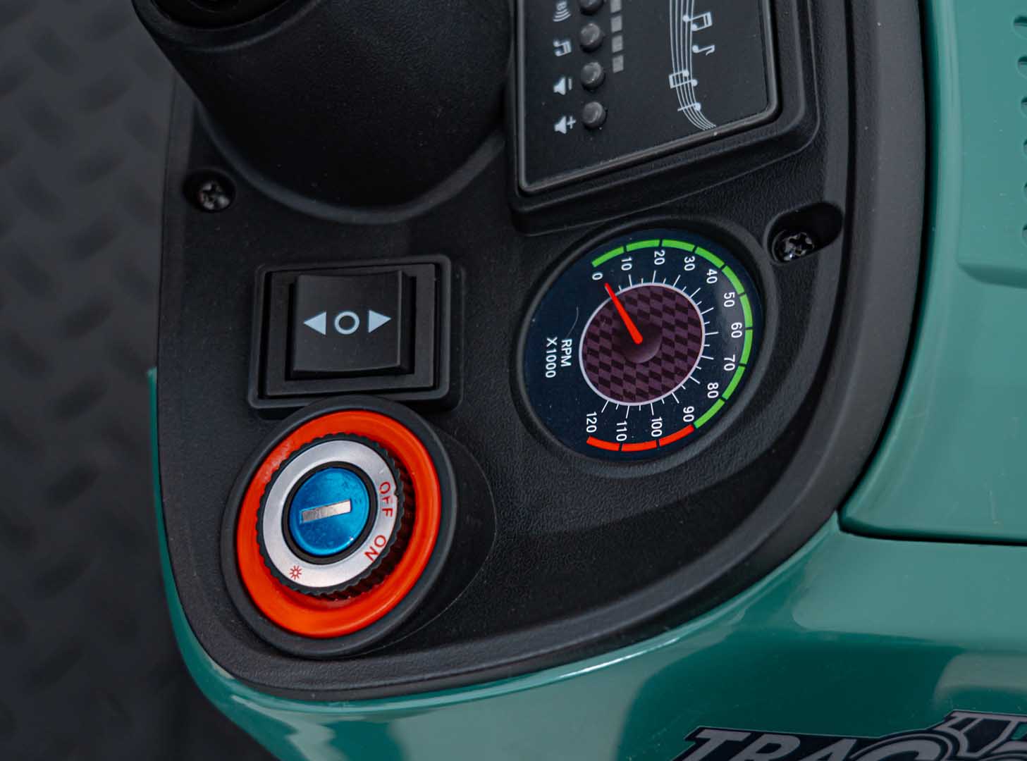 Masinuta eIectrica pentru copii Autokids FARMER TRUCK GROW 1804 24V 200W (306) Verde inchis - imagine 6
