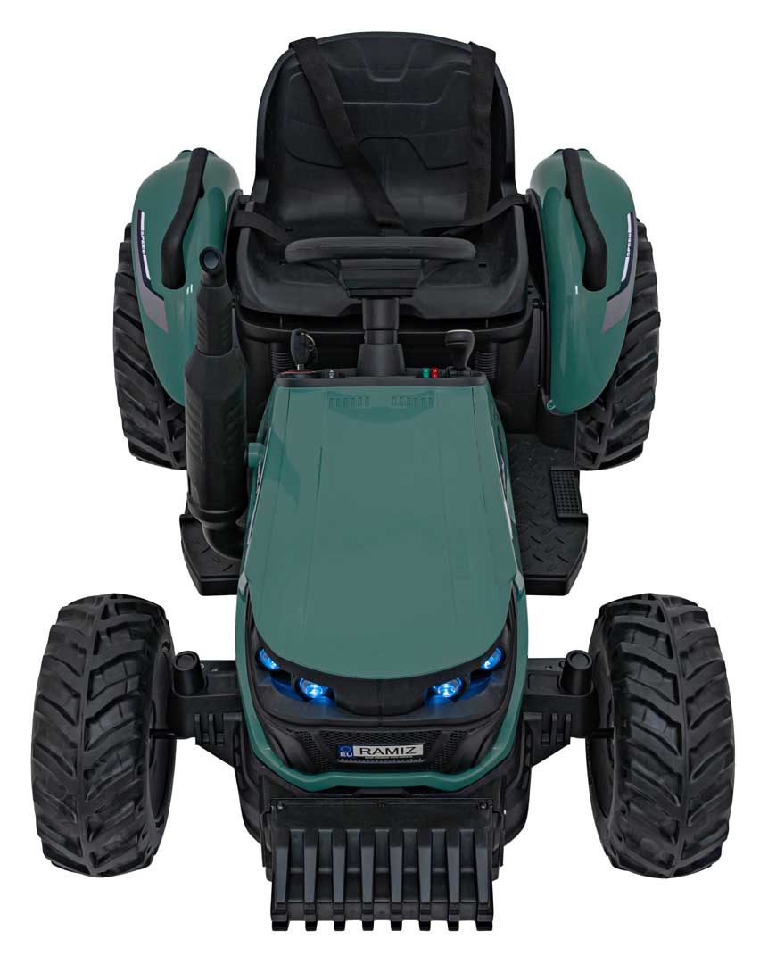 Masinuta eIectrica pentru copii Autokids FARMER TRUCK GROW 1804 24V 200W (306) Verde inchis - imagine 8