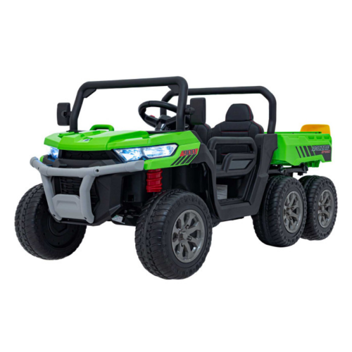 UTV eIectric pentru copii cu 2 locuri Farmer Truck XXL 900 12V 200W 4×4 (623B) Verde