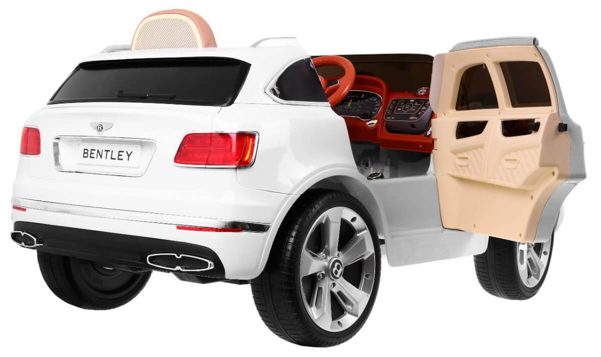 Masinuta electrica pentru copii Bentley Bentayga (2158) Alb - imagine 2