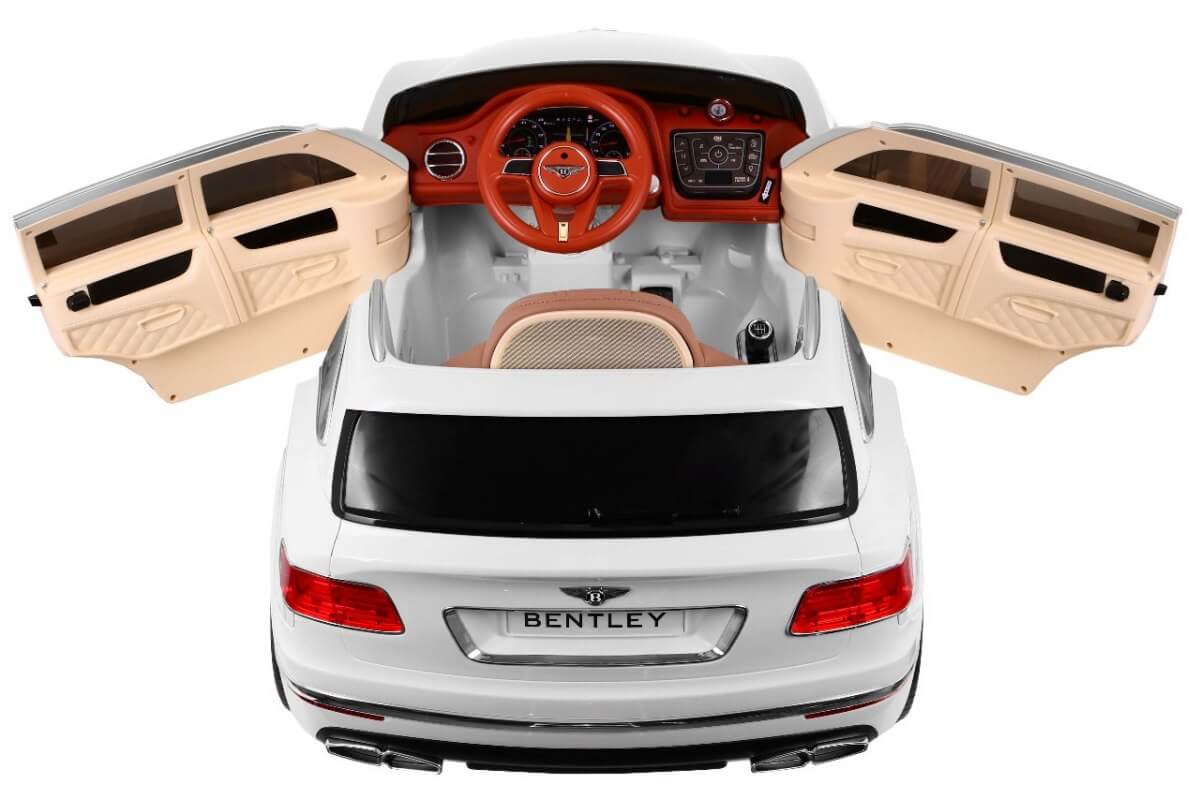 Masinuta electrica pentru copii Bentley Bentayga (2158) Alb - imagine 3